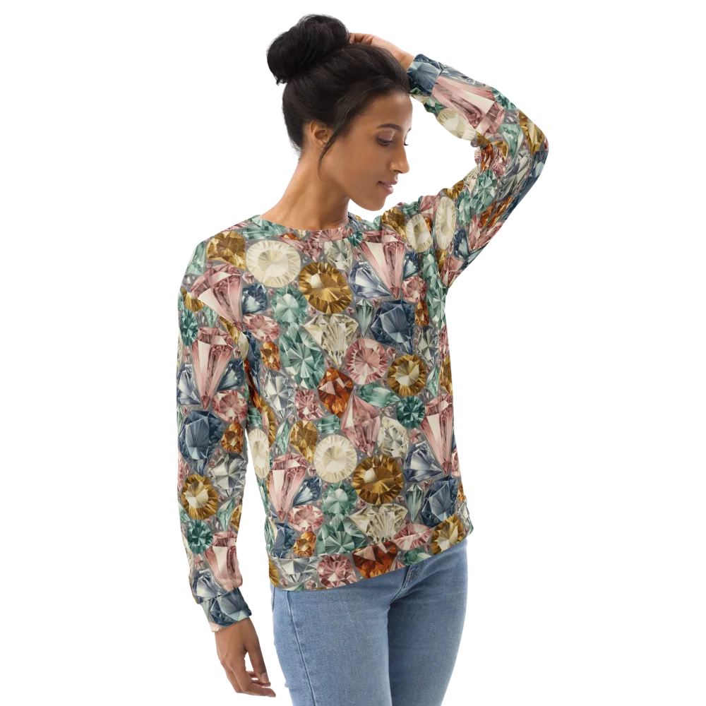 Prismatic Cache on Sweatshirt — Right Front
