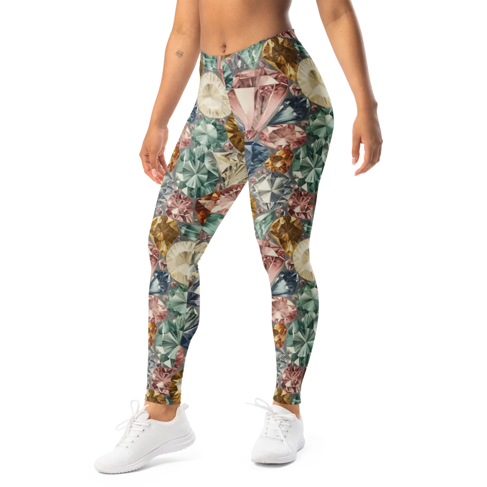 Prismatic Cache on Leggings — Left Front
