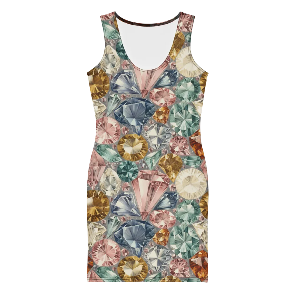 Prismatic Cache on Bodycon Dress — Front