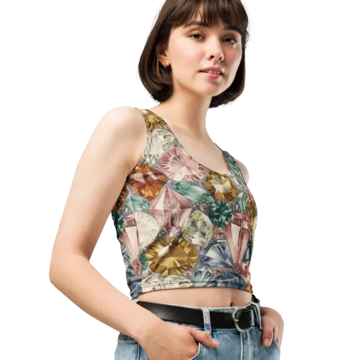 Prismatic Cache on a Crop Top