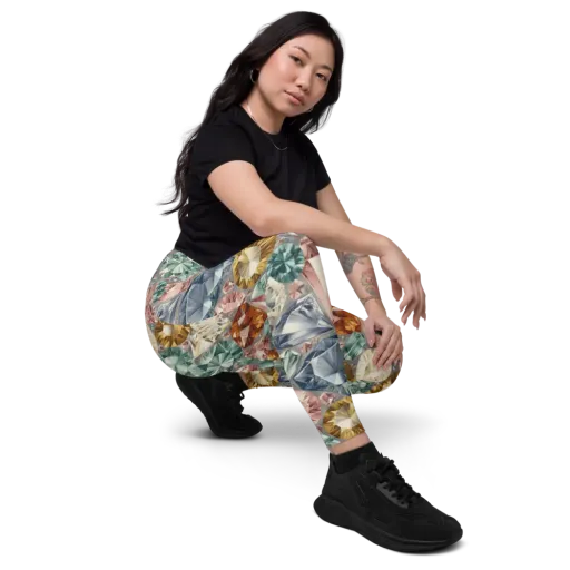 Prismatic Cache on a Leggings with Pockets