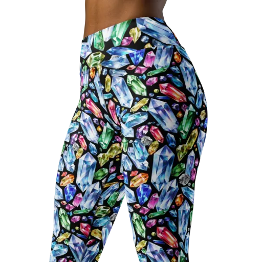 Prism Quarry on a Yoga Leggings