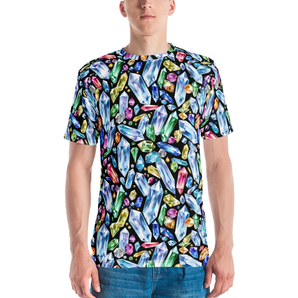 Prism Quarry on Men's Crew Neck T-Shirt — Front