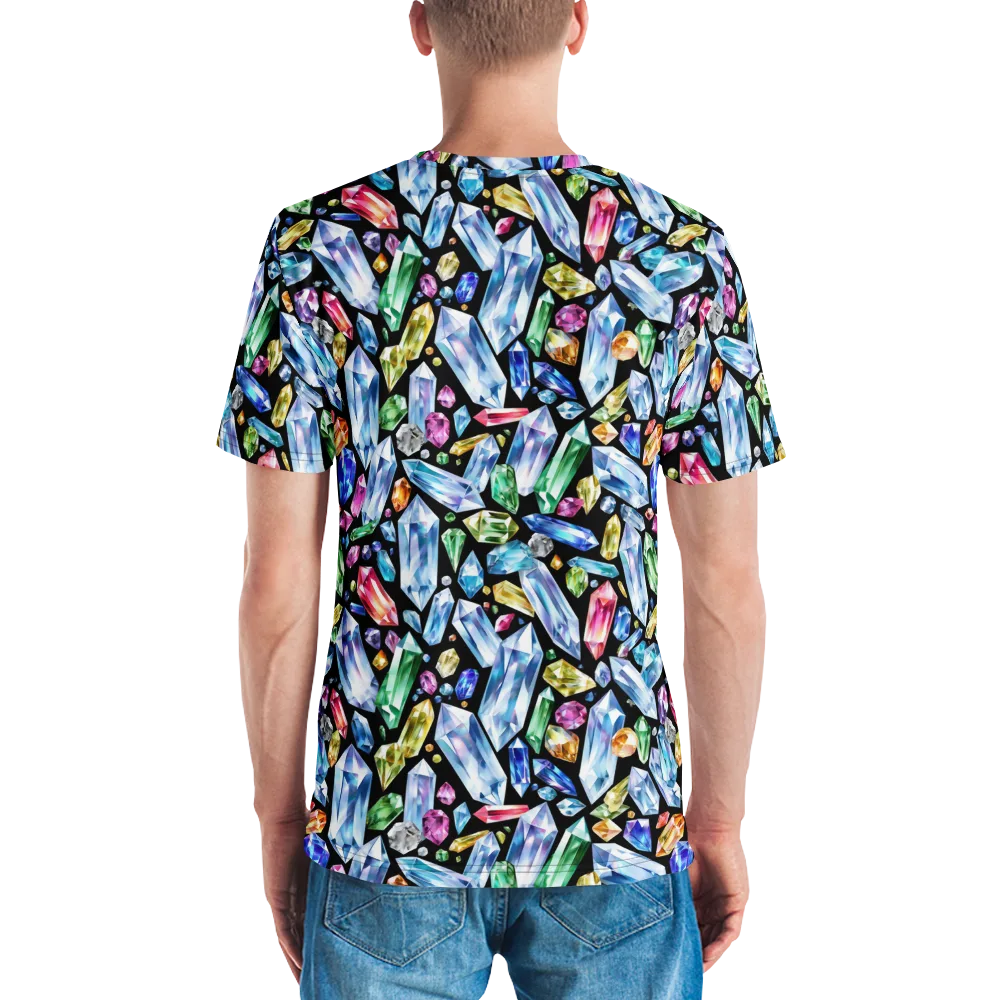 Prism Quarry on Men's Crew Neck T-Shirt — Back