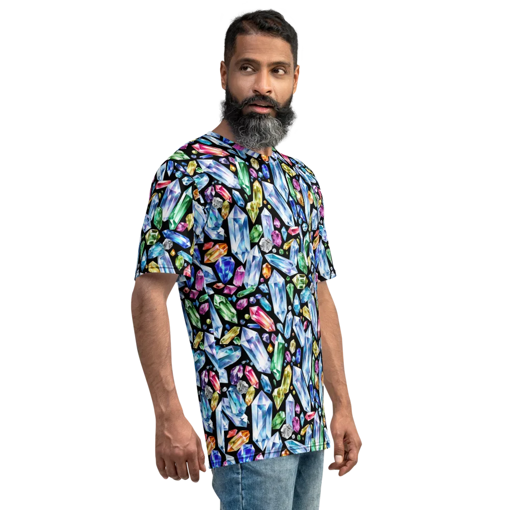 Prism Quarry on Men's Crew Neck T-Shirt — Right