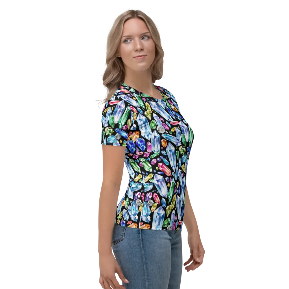 Prism Quarry on Women's Crew Neck T-Shirt — Right