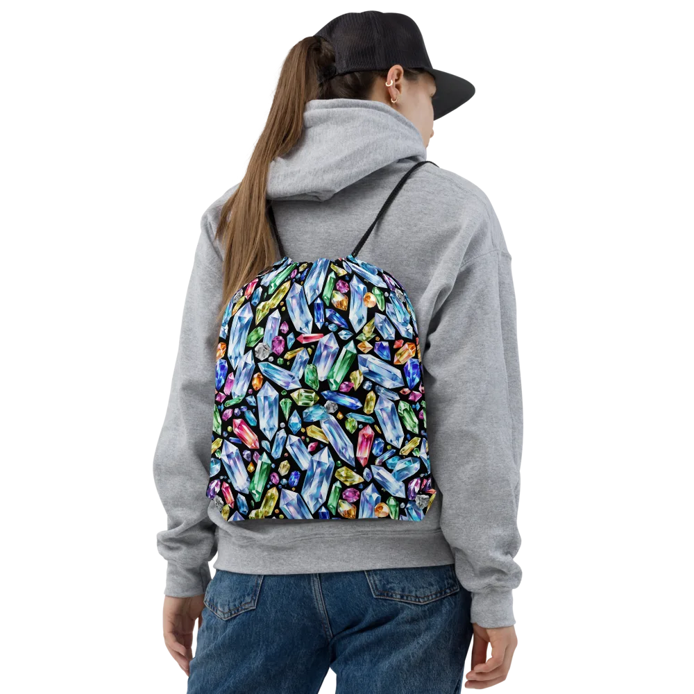 Prism Quarry on Drawstring Bag — Front