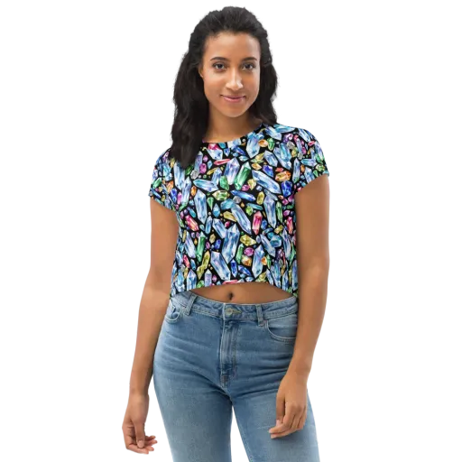 Prism Quarry on a Crop Tee