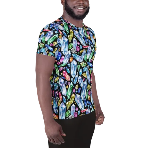 Prism Quarry on a Men's Athletic T-Shirt