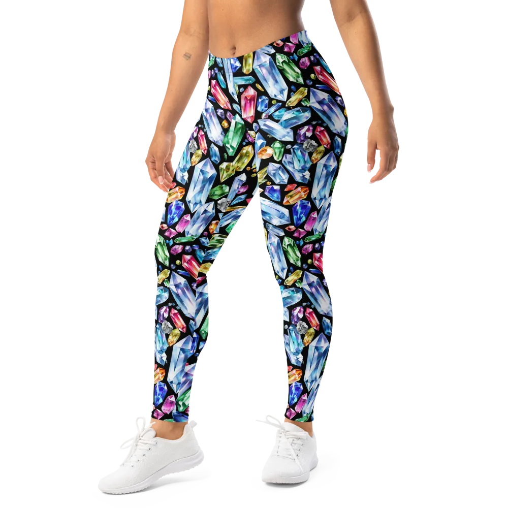 Prism Quarry on Leggings — Left Front