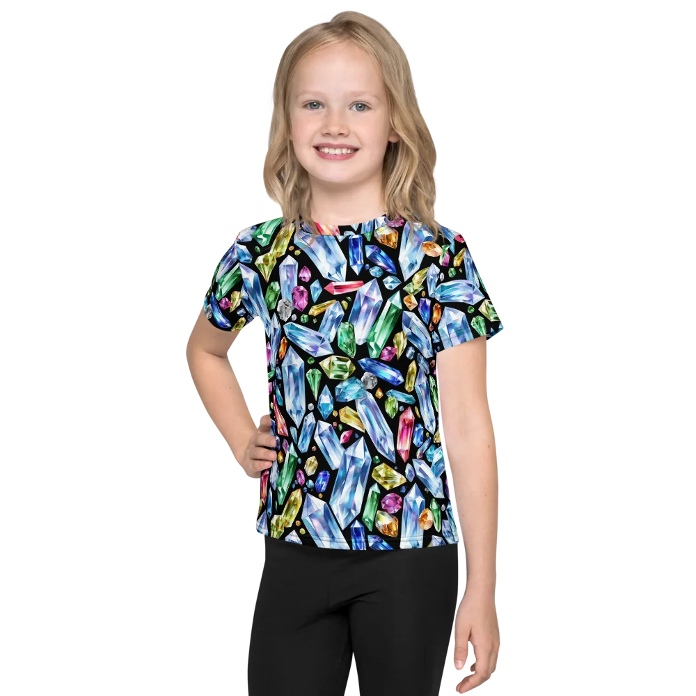 Prism Quarry on Kids Crew Neck T-Shirt — Front