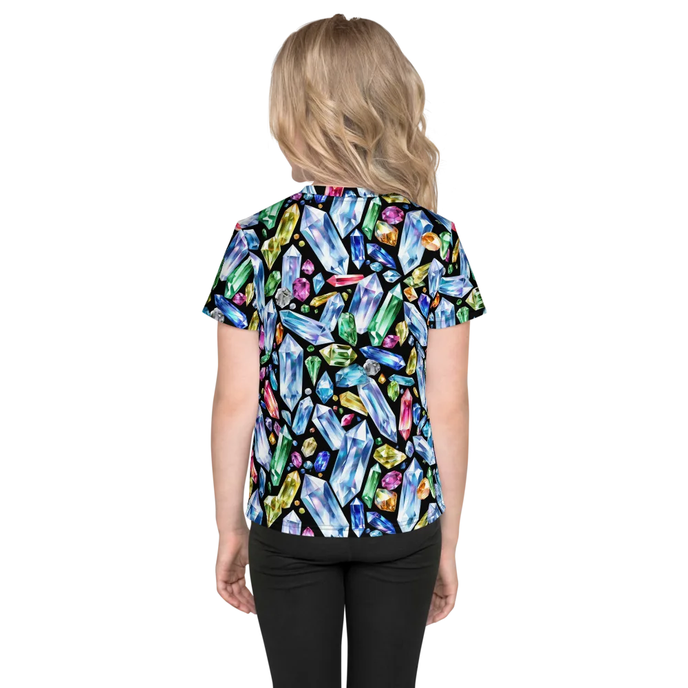 Prism Quarry on Kids Crew Neck T-Shirt — Back