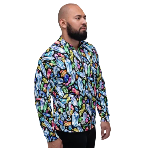 Prism Quarry on a Bomber Jacket