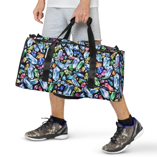 Prism Quarry on a Duffle Bag