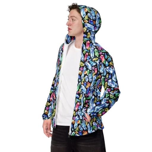 Prism Quarry on a Men's Windbreaker