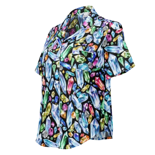 Prism Quarry on a Women's Short Sleeve Pajama Top