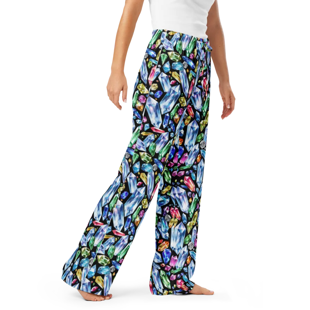 Prism Quarry on Women's Pajama Pants — Right Front