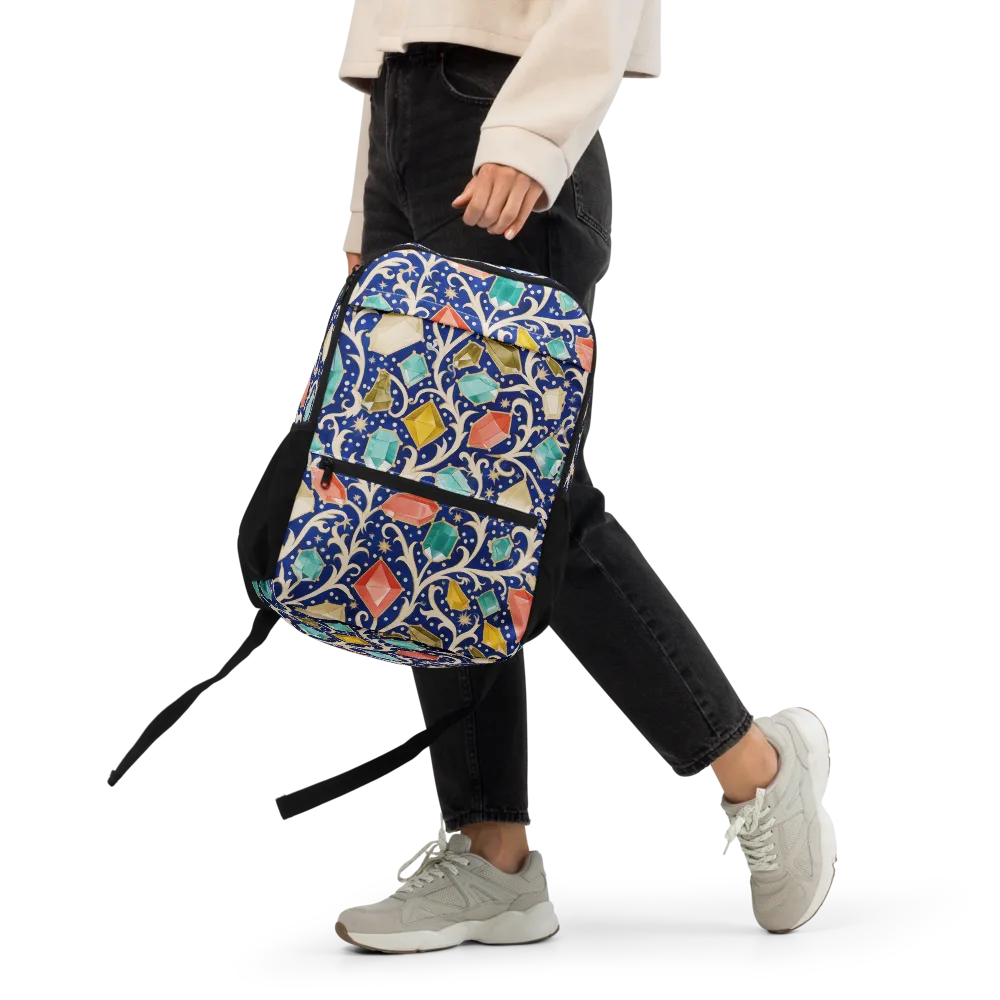 Midnight Gemvine on Utility Backpack — Front
