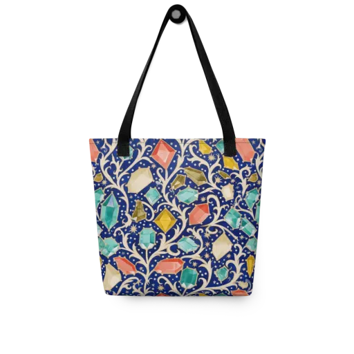 Midnight Gemvine on a Tote Bag