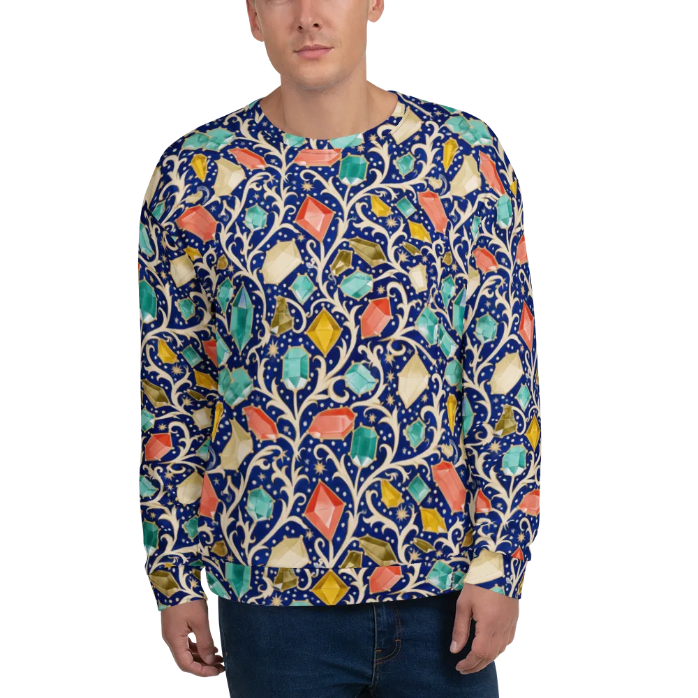 Midnight Gemvine on Sweatshirt — Front