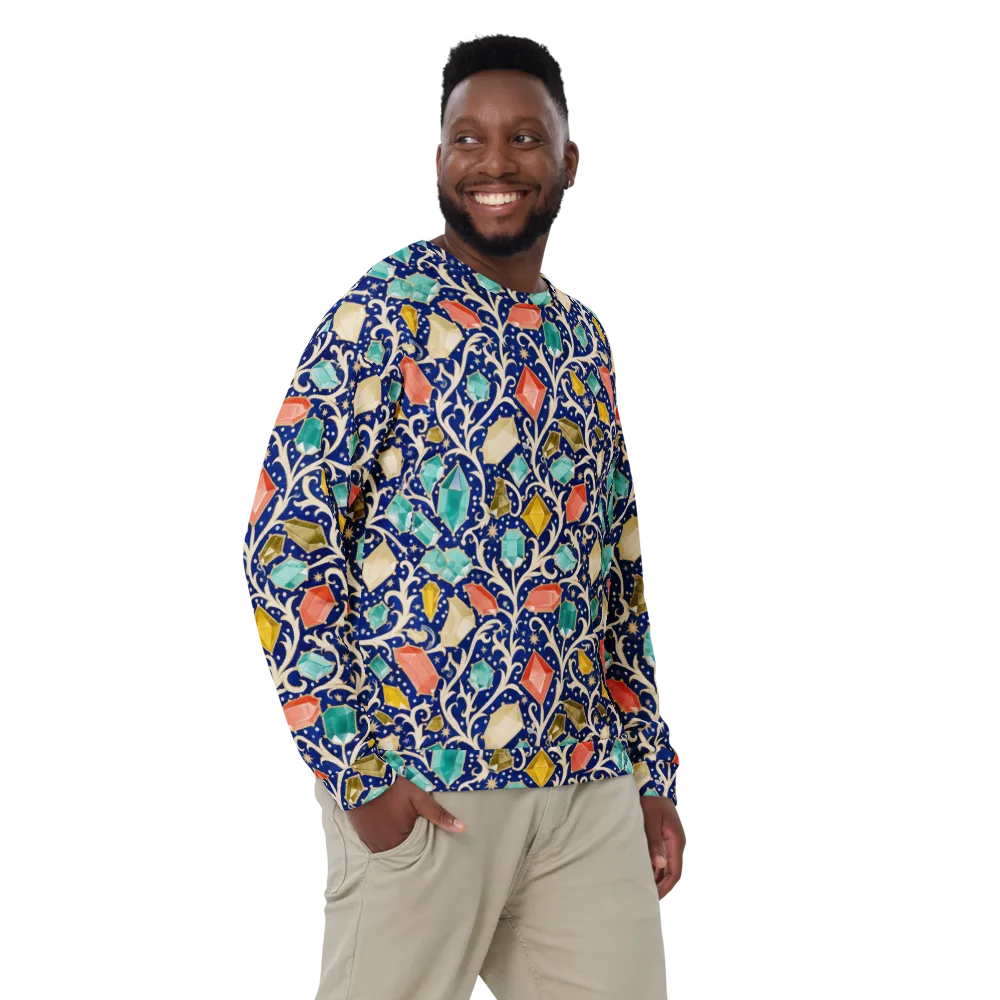 Midnight Gemvine on Sweatshirt — Front