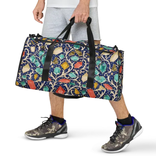 Midnight Gemvine on a Duffle Bag