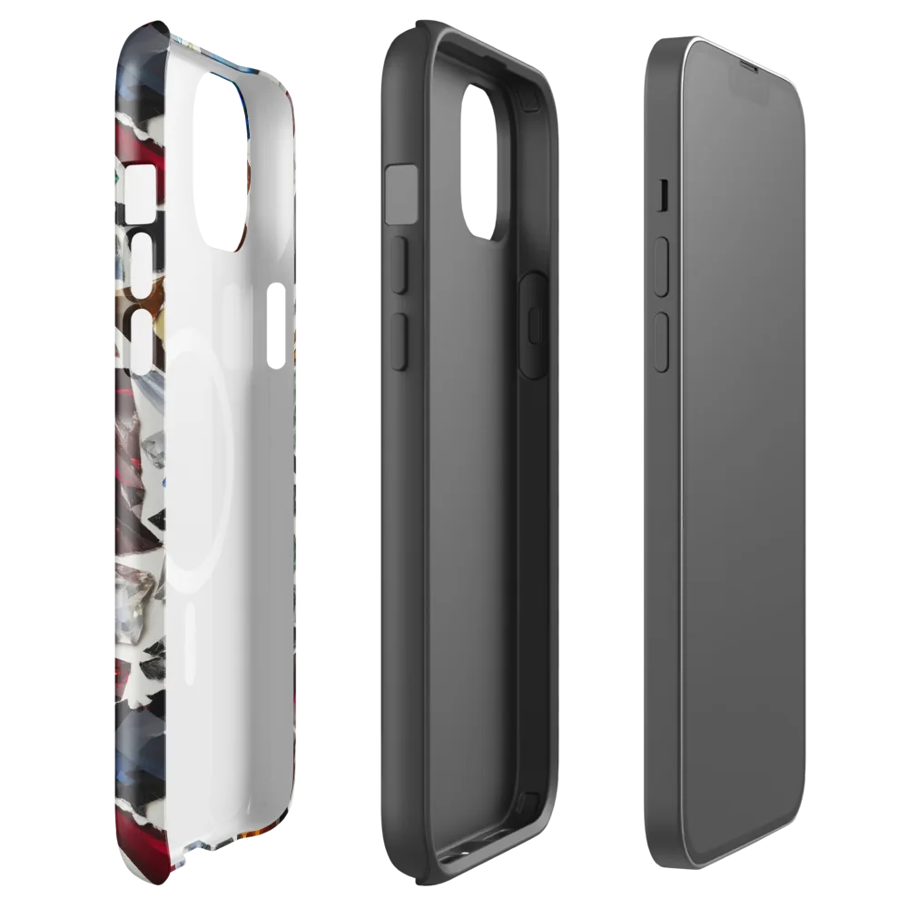 Gemstone Scatter on MagSafe Tough Case for iPhone® — Front