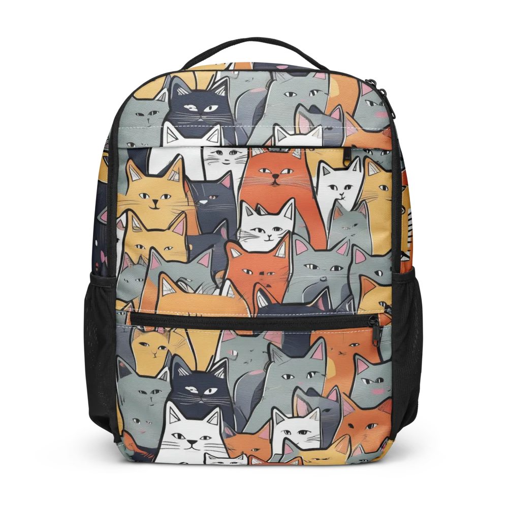 Catwalk Colony on Utility Backpack — Front