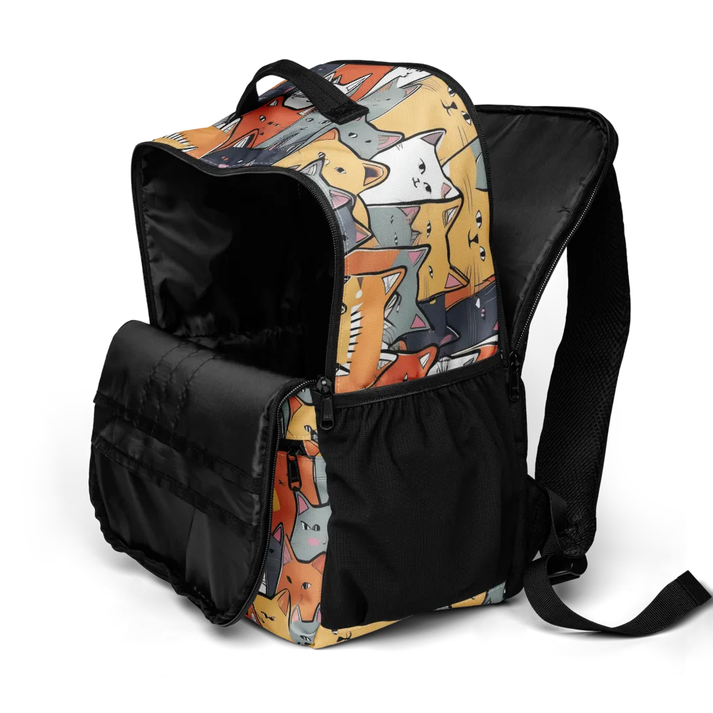 Catwalk Colony on Utility Backpack — Product details 2