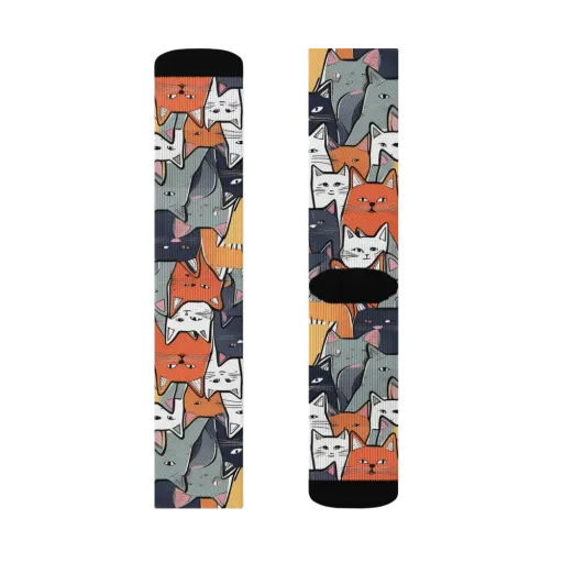 Catwalk Colony on a Socks