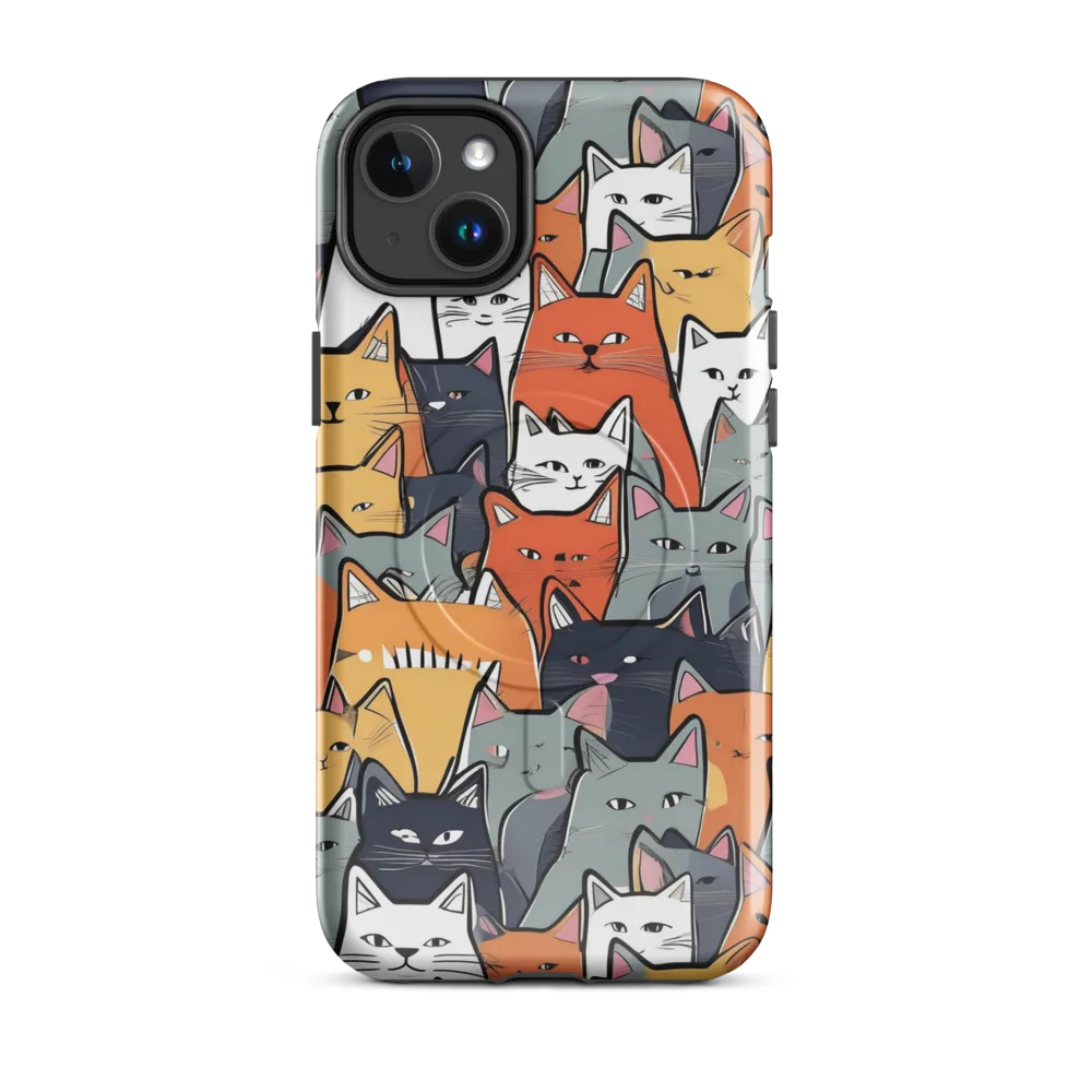 Catwalk Colony on MagSafe Tough Case for iPhone® — Front