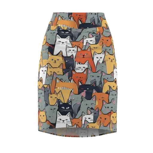 Catwalk Colony on a Pencil Skirt