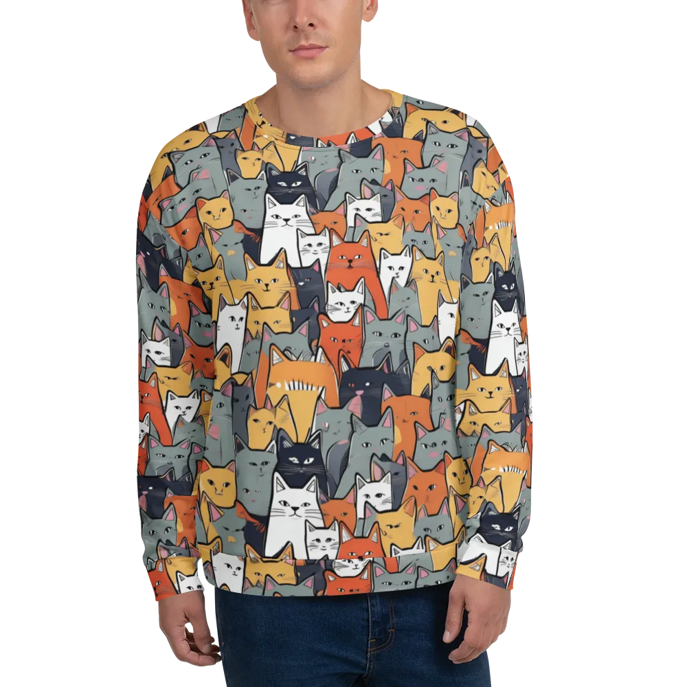 Catwalk Colony on Sweatshirt — Front