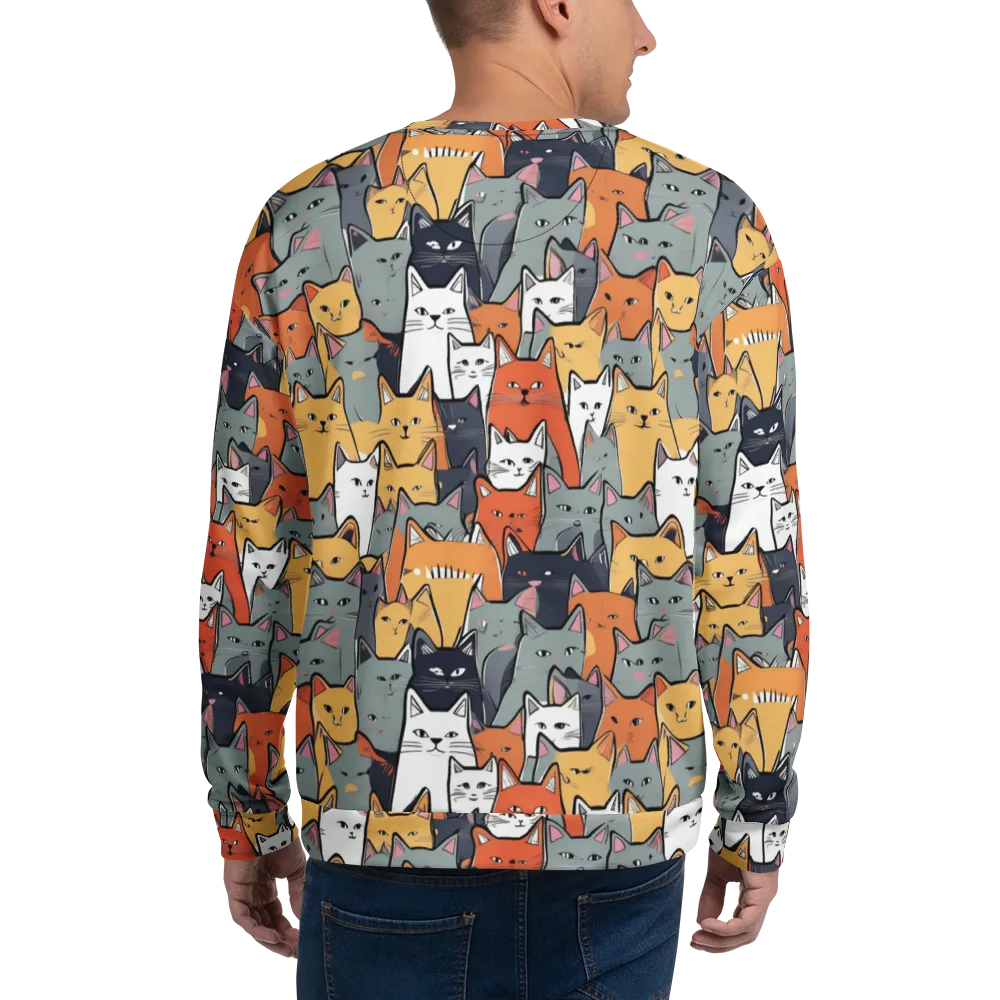 Catwalk Colony on Sweatshirt — Back