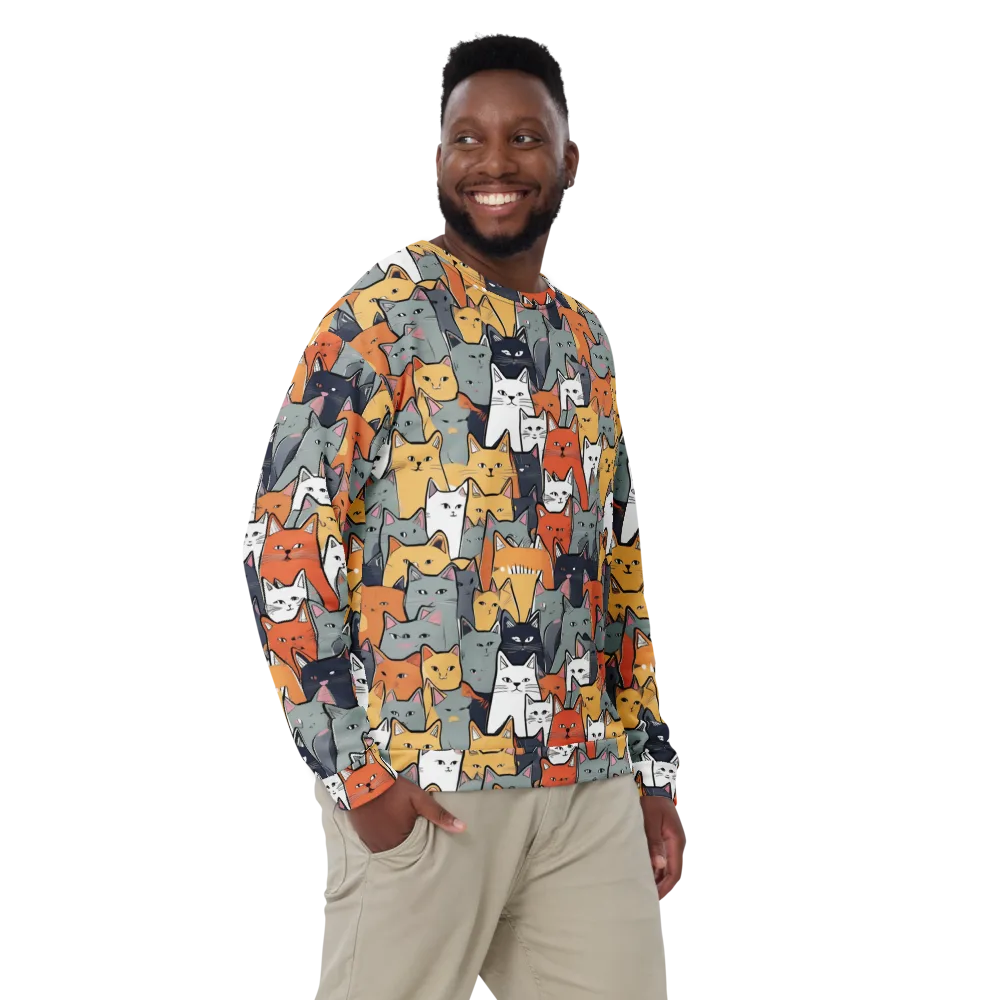 Catwalk Colony on Sweatshirt — Front