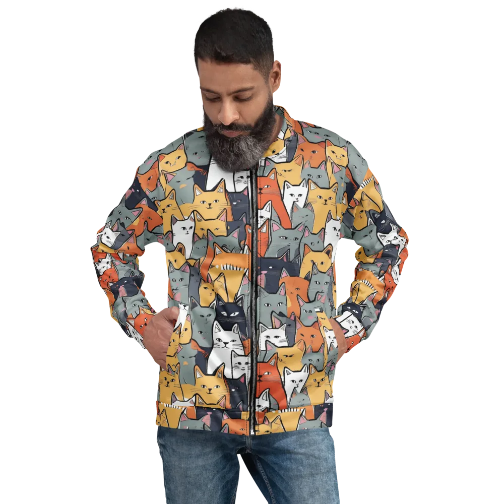 Catwalk Colony on Bomber Jacket — Front