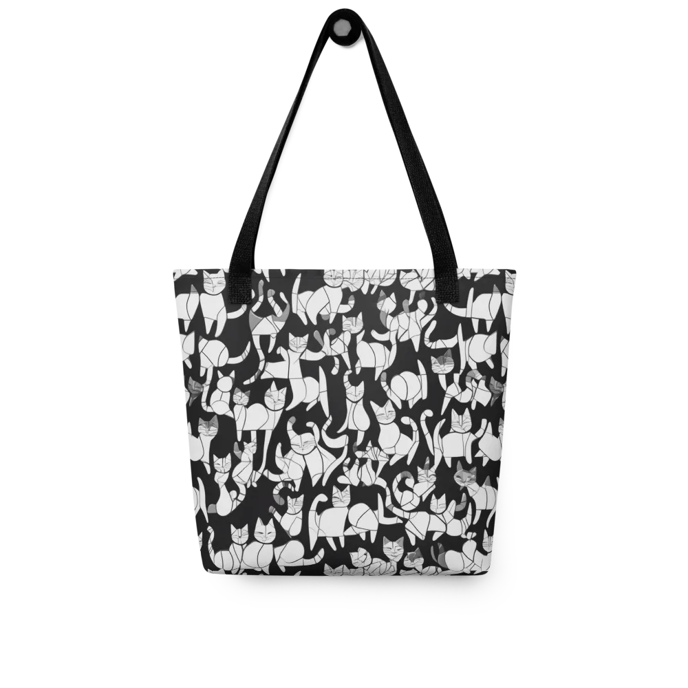 Nocturne Felines on Tote Bag — Front