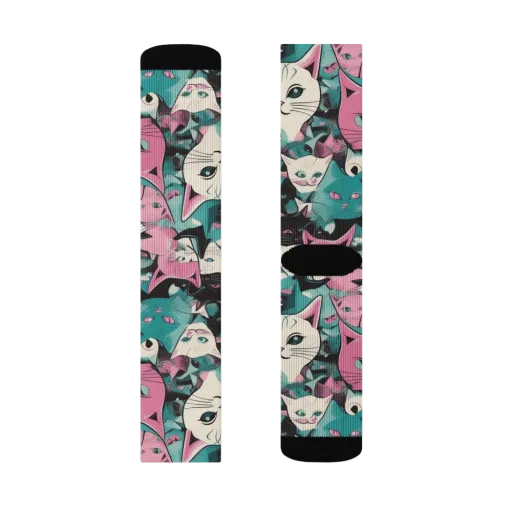 Whisker Pop on a Socks