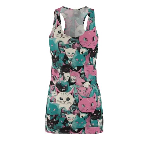 Whisker Pop on a Racerback Dress