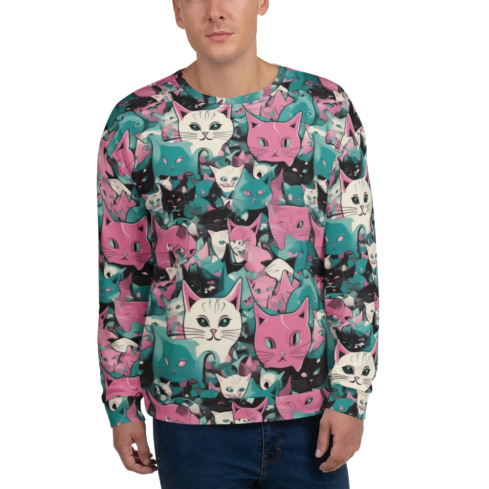 Whisker Pop on Sweatshirt — Front