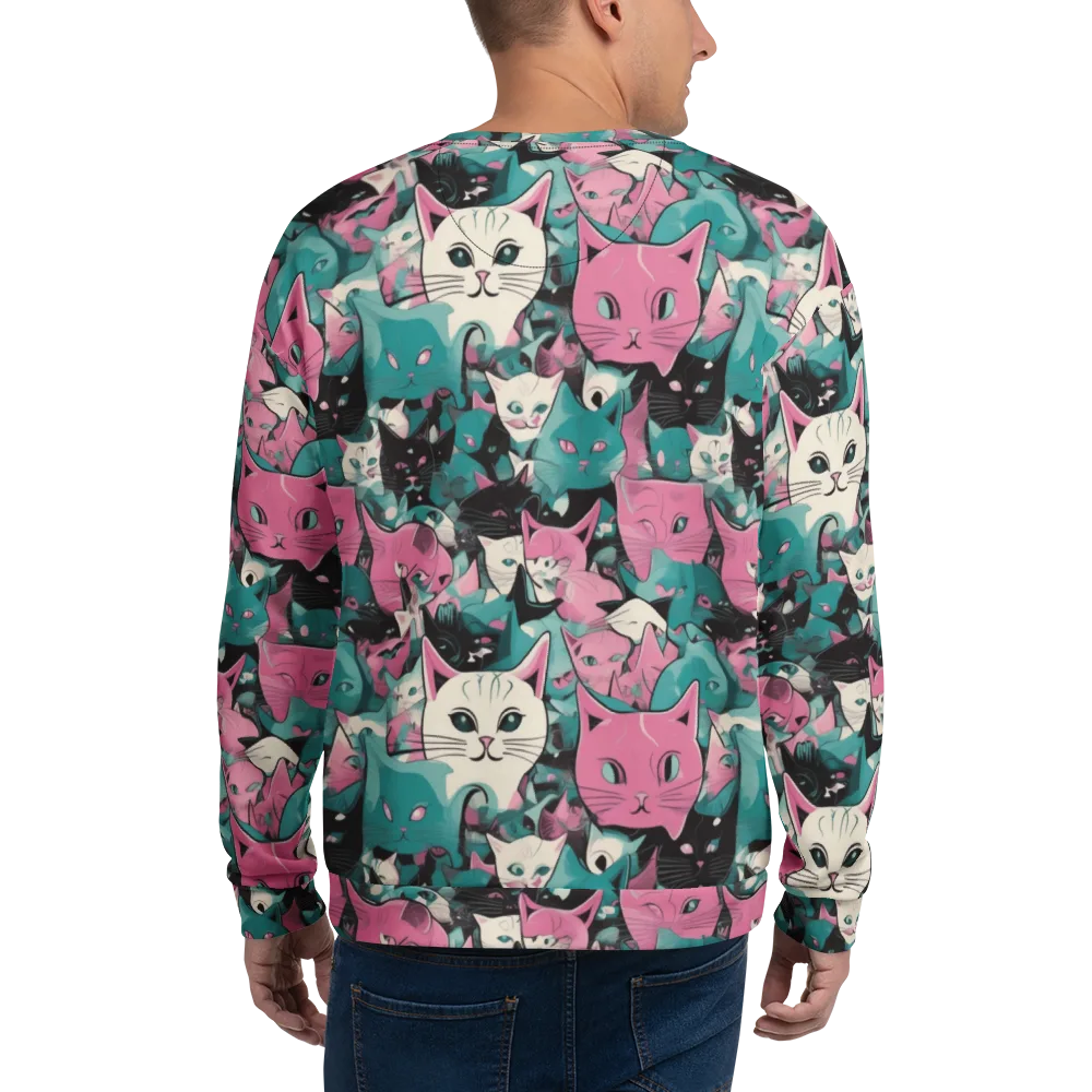 Whisker Pop on Sweatshirt — Back