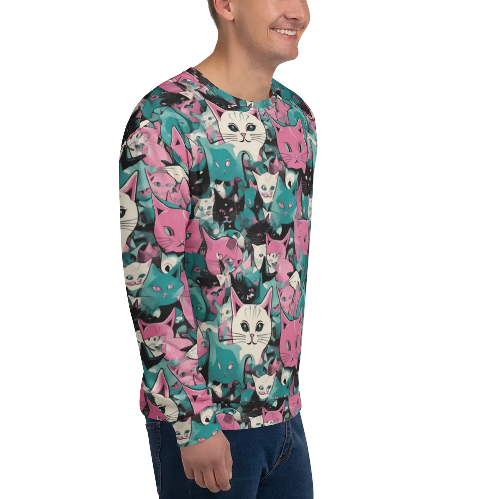 Whisker Pop on Sweatshirt — Right Front