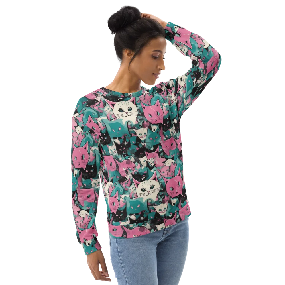 Whisker Pop on Sweatshirt — Right Front