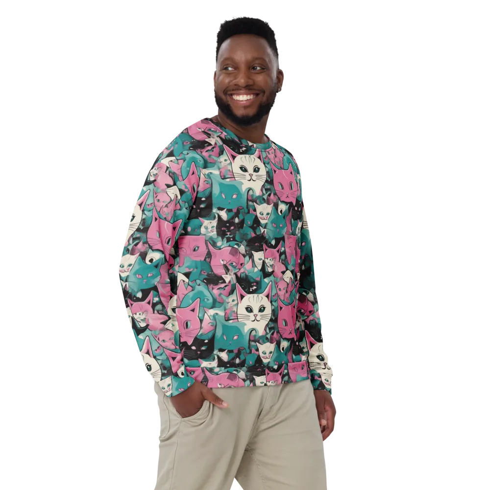 Whisker Pop on Sweatshirt — Front