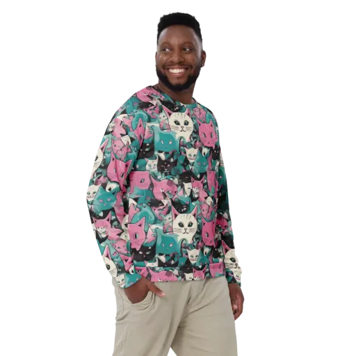Whisker Pop on a Sweatshirt
