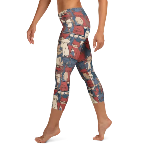 Catwalk Collective on a Capri Leggings