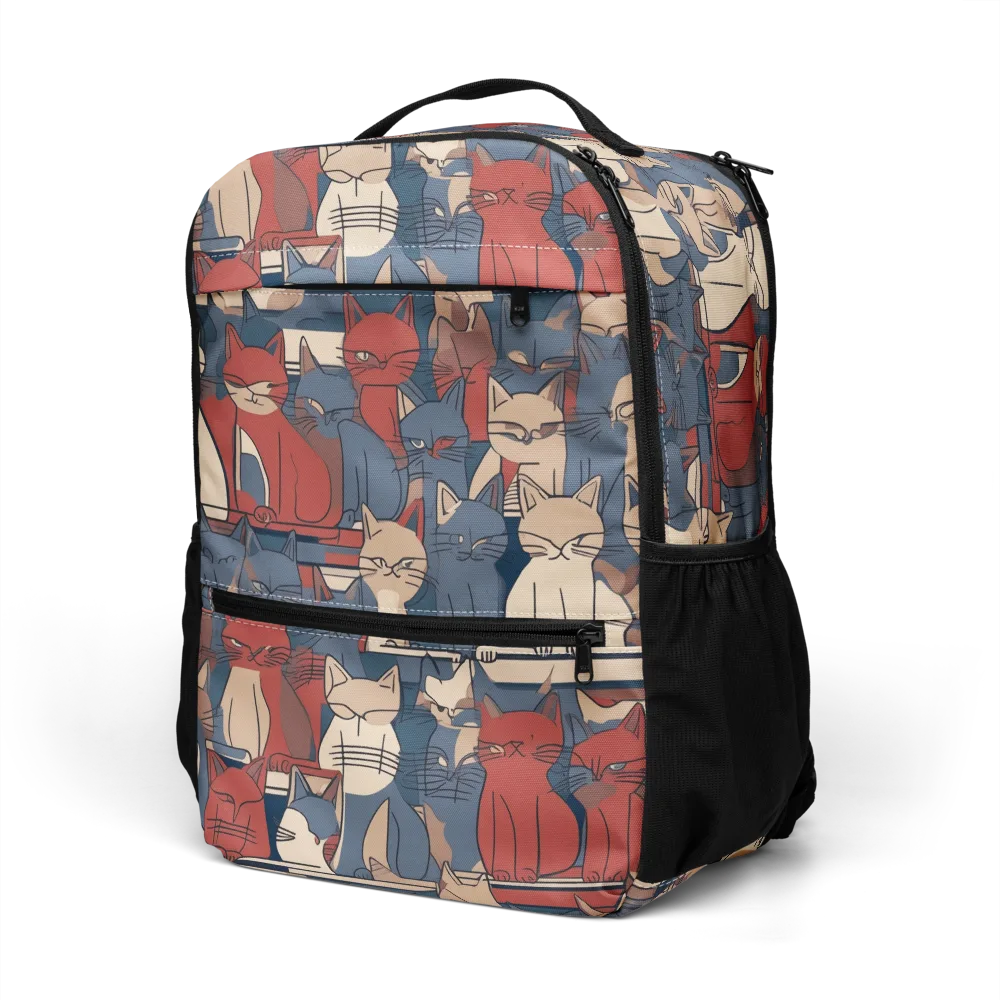 Catwalk Collective on Utility Backpack — Left Front