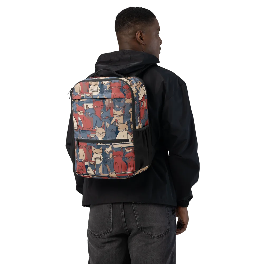 Catwalk Collective on Utility Backpack — Back