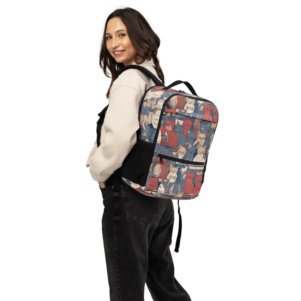 Catwalk Collective on Utility Backpack — Back