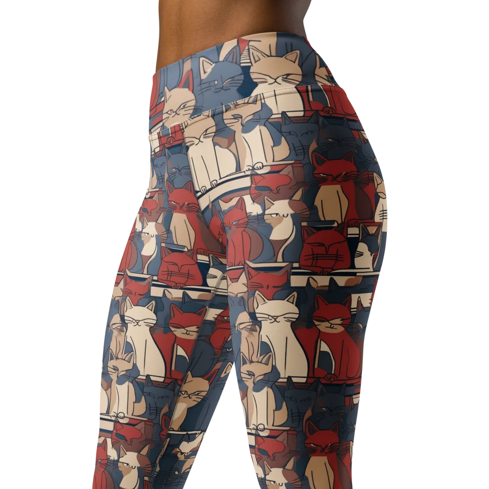 Catwalk Collective on Yoga Leggings — Left Front